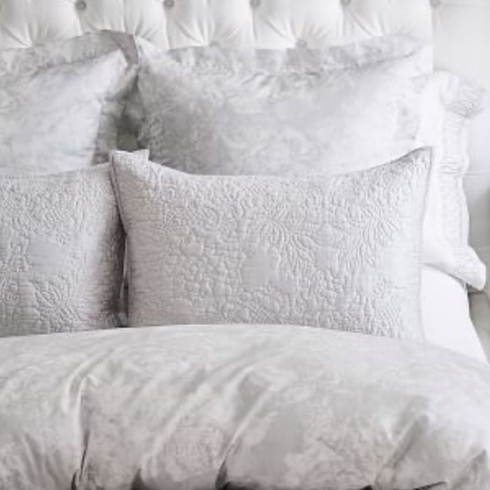 2 Pottery Barn Monique Lhuillier Shams